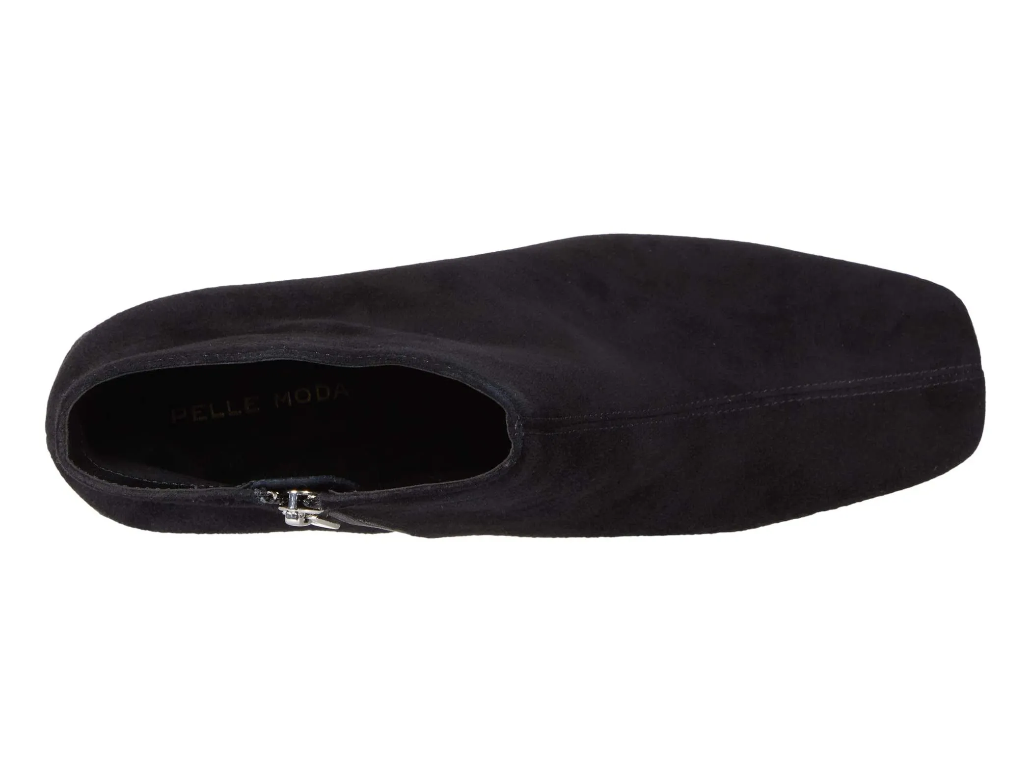 Aliya Black Suede Pelle Moda Ankle Boots