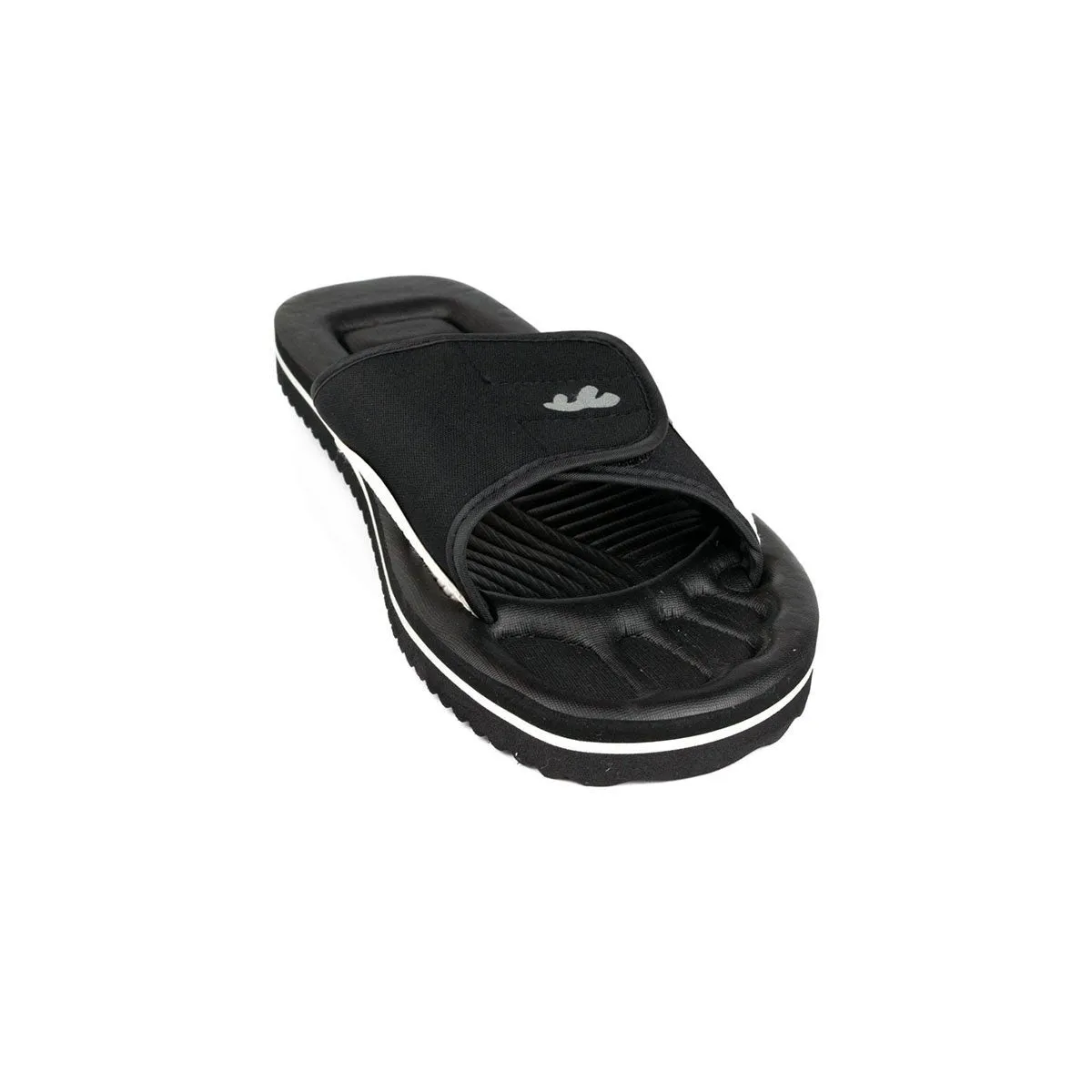 Beach Mule Comfy Sandal in Black