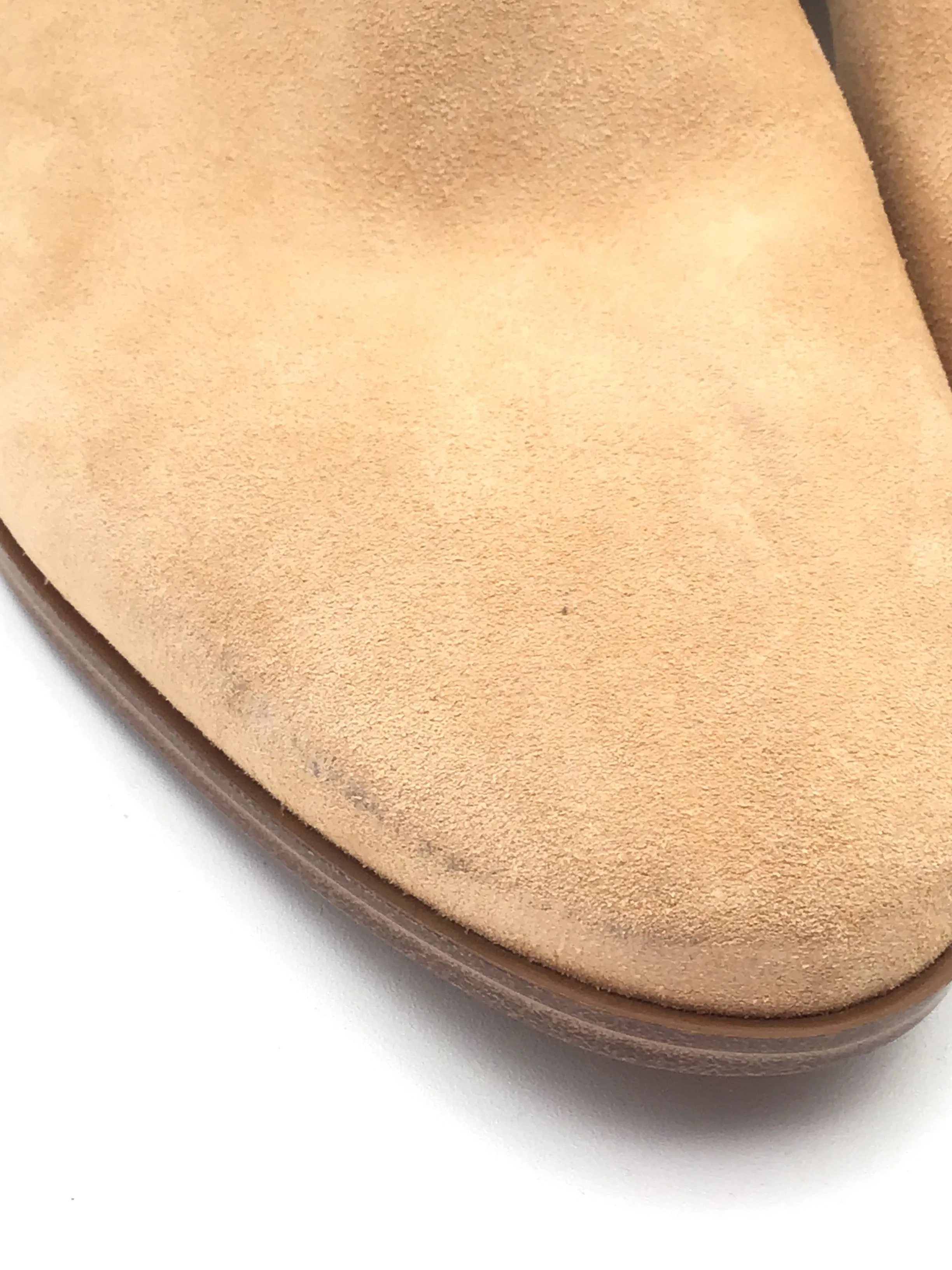 Boots Ankle Heels By Michael Kors In Beige, Size: 8