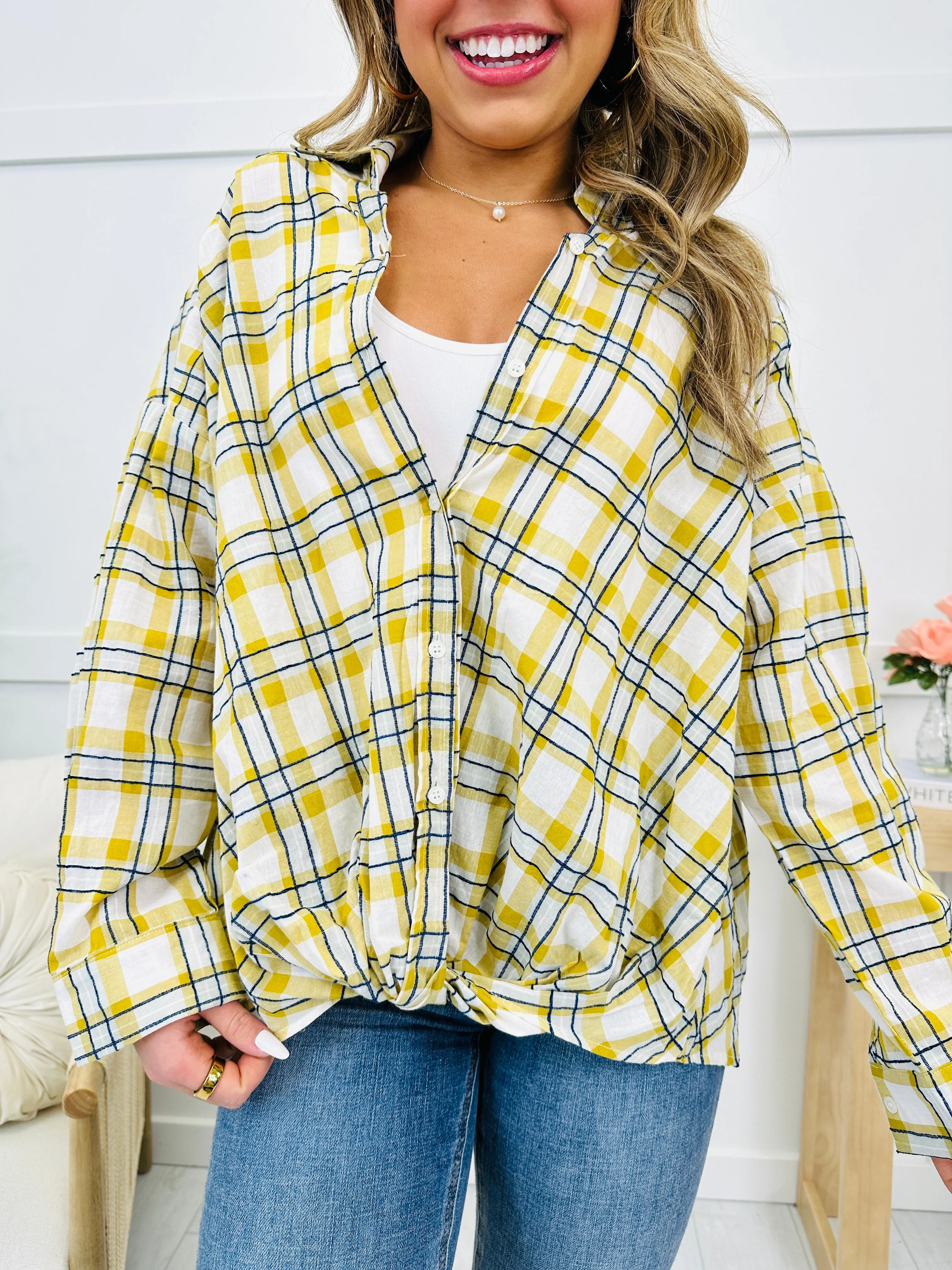 Bright Beginnings Top In Mustard