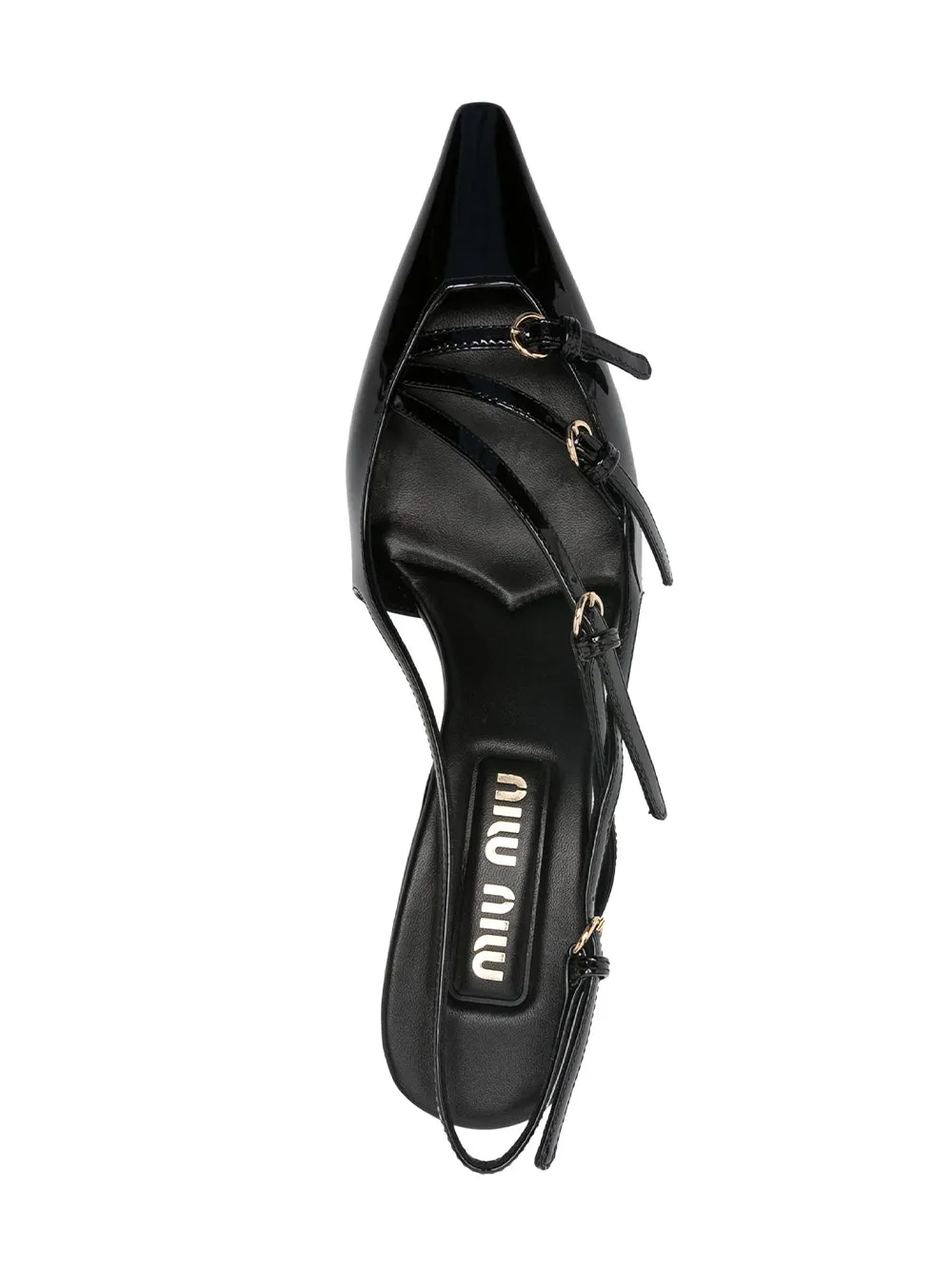 Buckle Slingback Pumps