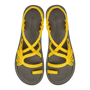 Commune - Golden Yellow Rope Sandals