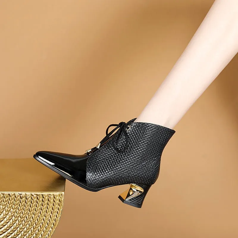 Croctex Serpatura Chic Ankle Boots
