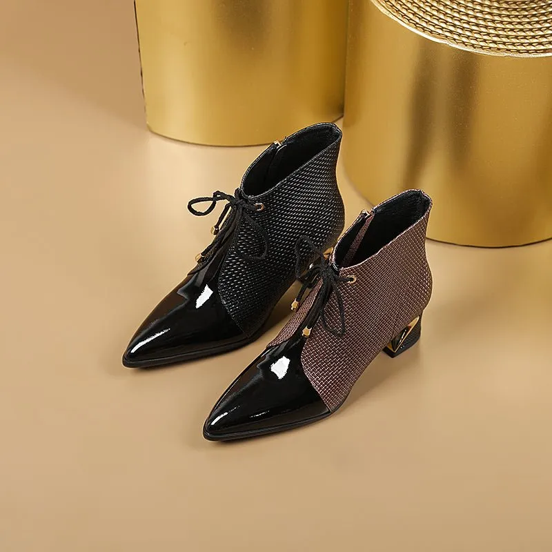 Croctex Serpatura Chic Ankle Boots