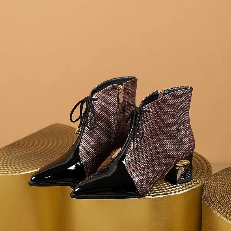 Croctex Serpatura Chic Ankle Boots
