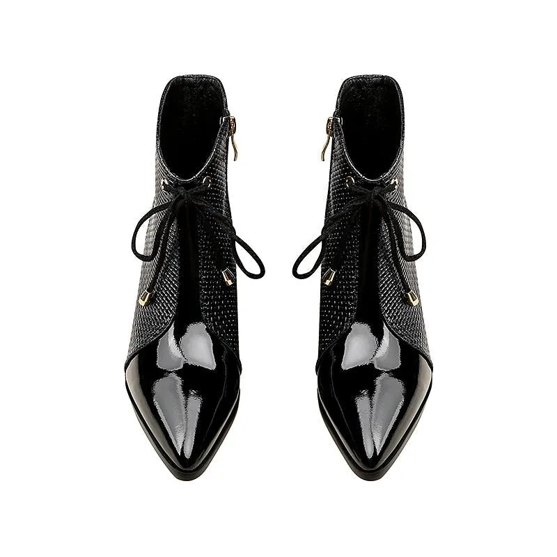Croctex Serpatura Chic Ankle Boots