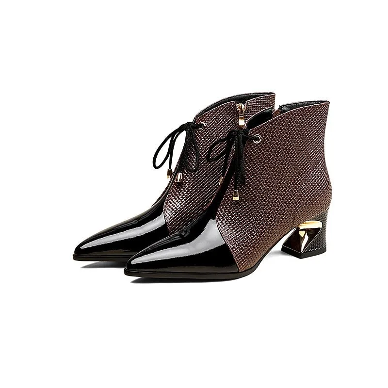 Croctex Serpatura Chic Ankle Boots