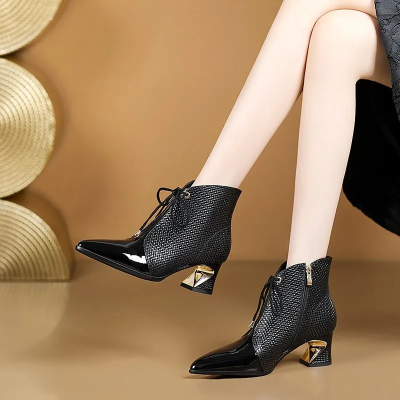 Croctex Serpatura Chic Ankle Boots