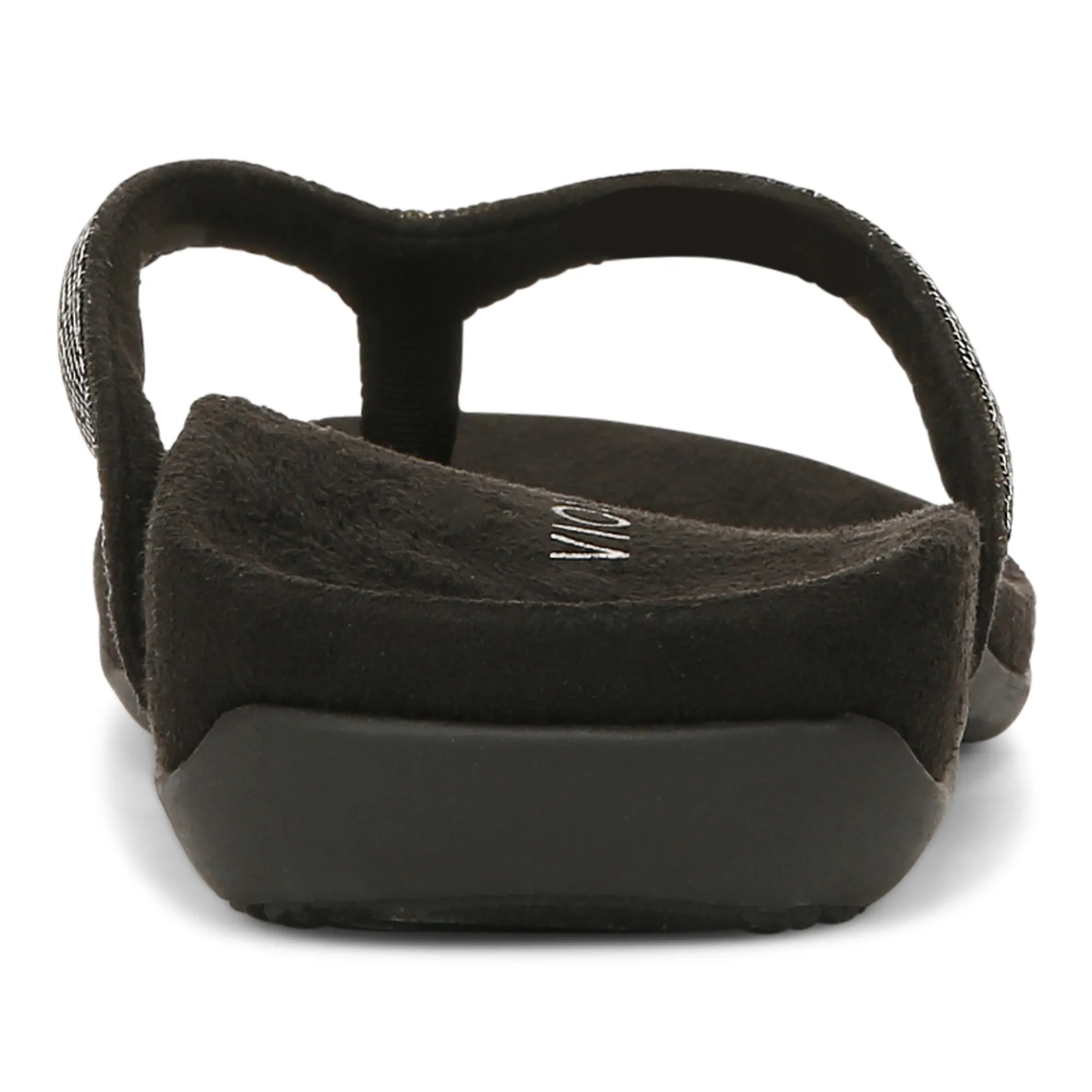 Dillon Shine Sandal WIDE - Black