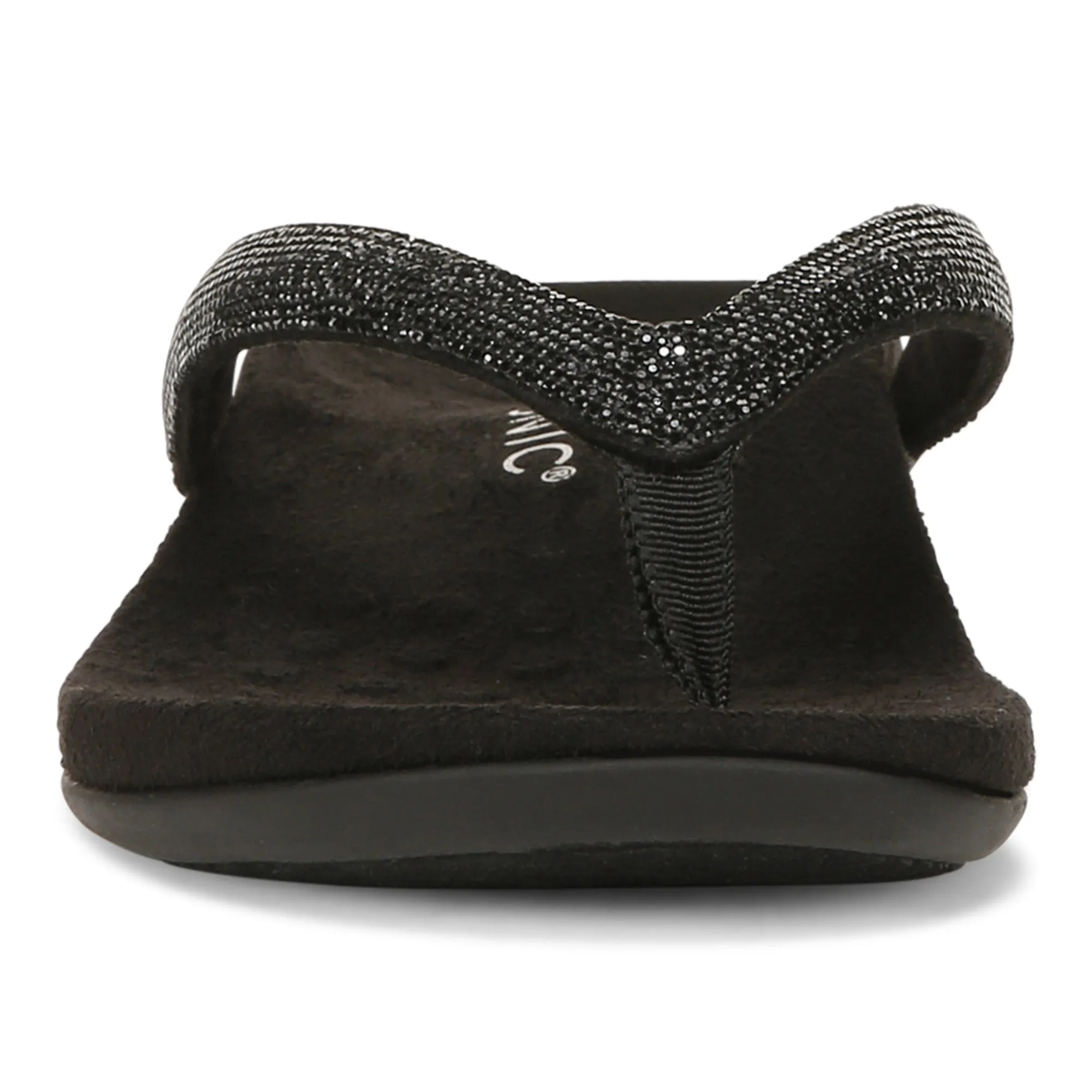 Dillon Shine Sandal WIDE - Black