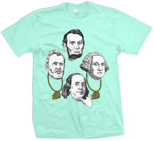 Faces of Money - Island Green T-Shirt
