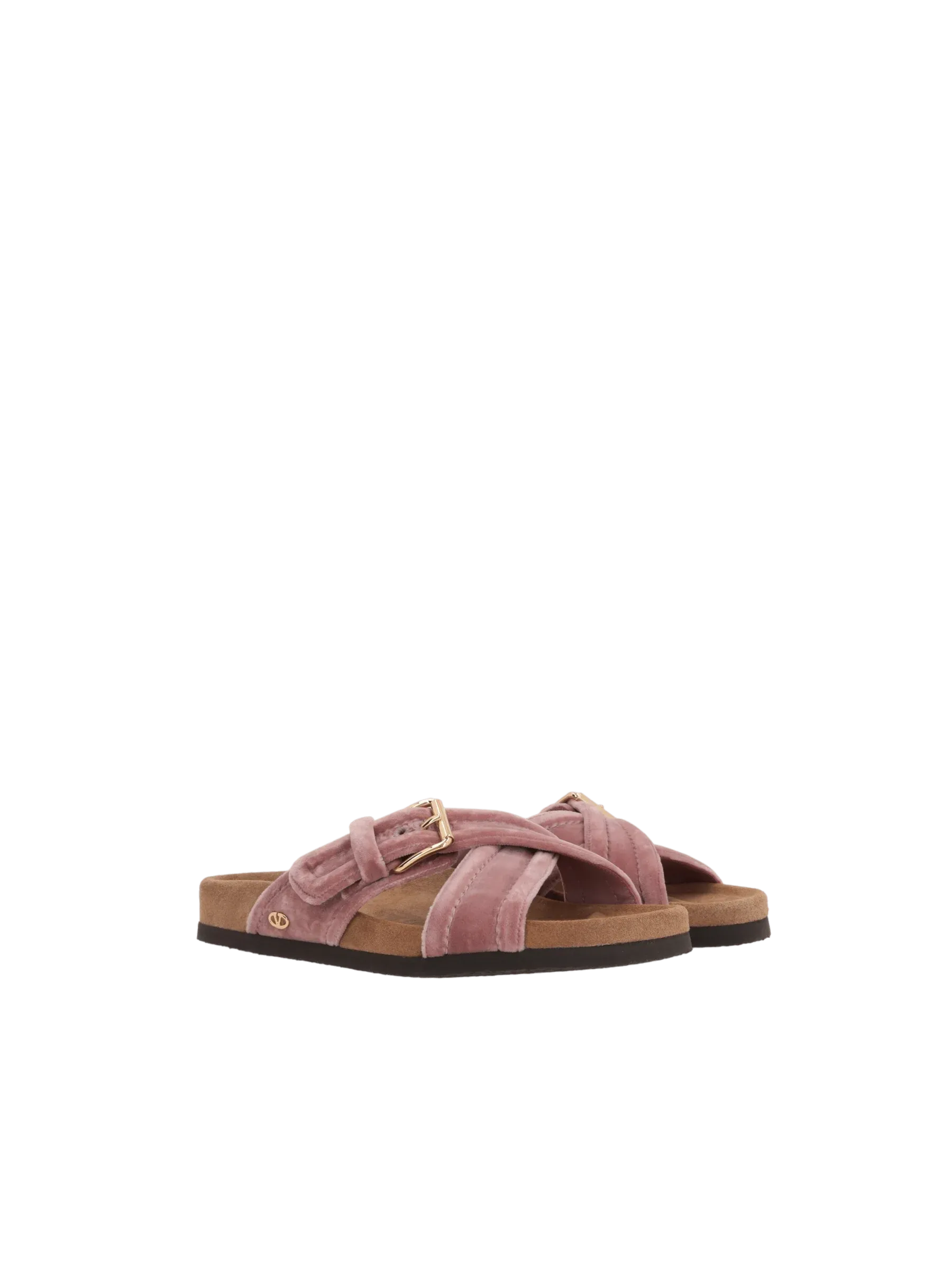Fussfriend Velvet Slide Sandals
