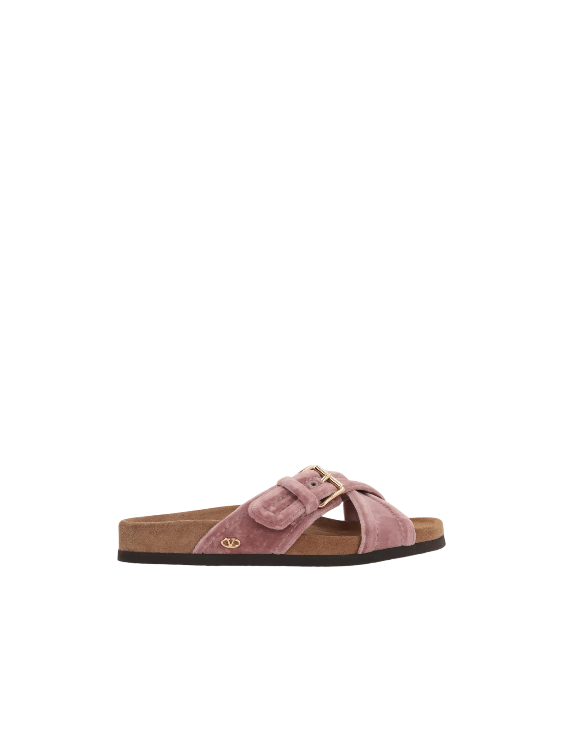 Fussfriend Velvet Slide Sandals