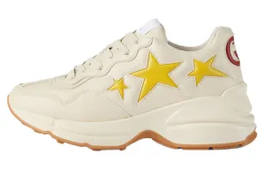 Gucci Rhyton Chunky sneakers, light beige/yellow