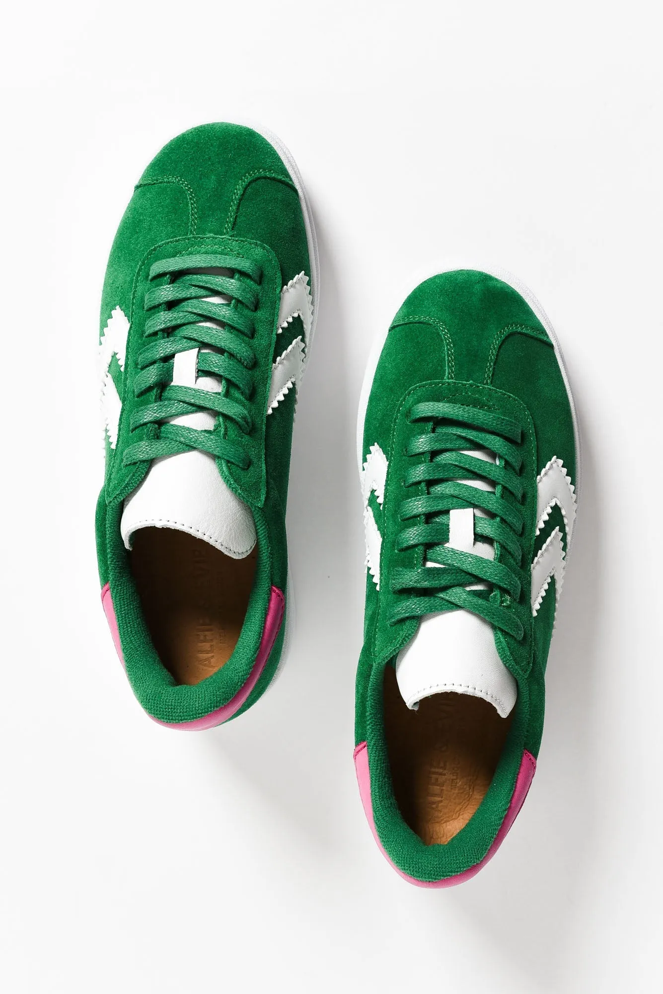 Iggy Green Suede Sneaker