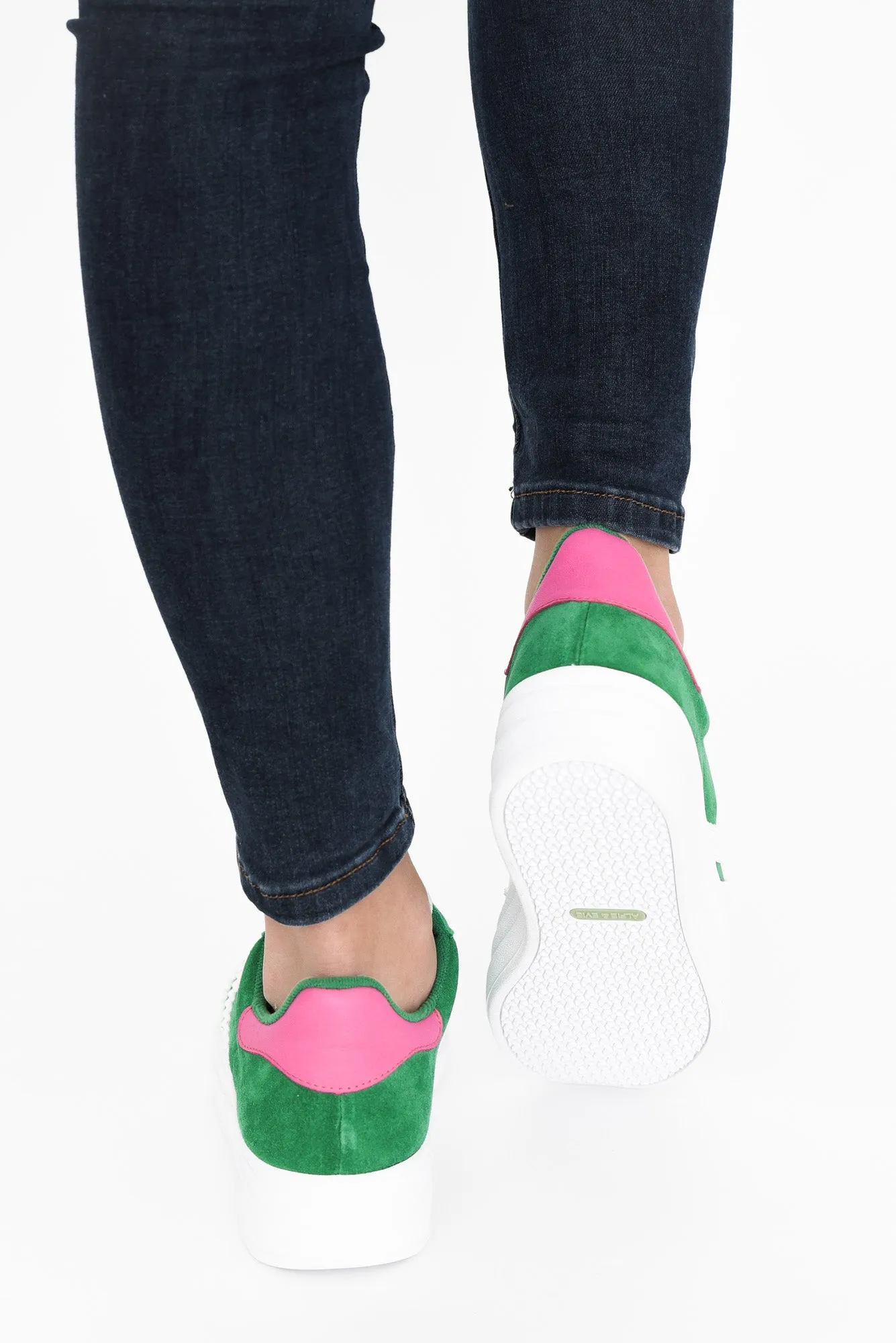 Iggy Green Suede Sneaker