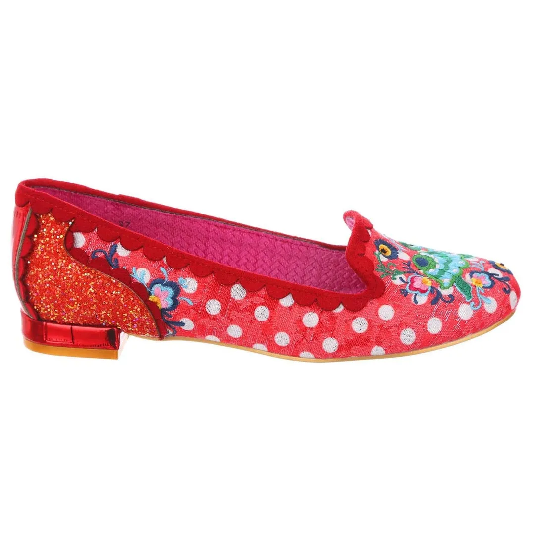 Irregular Choice Womens Oh Darling Women's Flats - Red