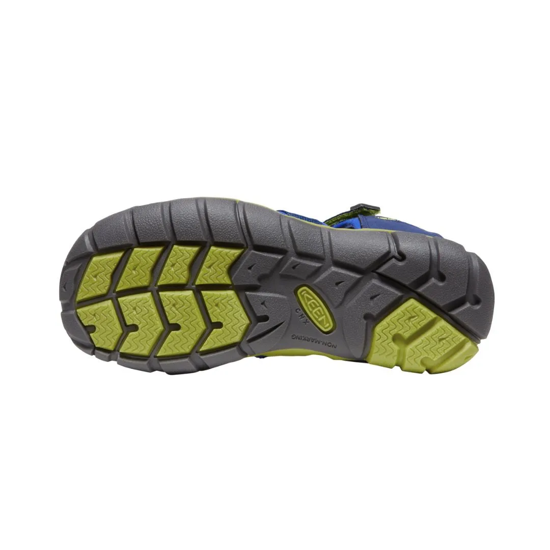 Keen Seacamp II CNX | Blue Depths/Chartreuse Youth Sandals