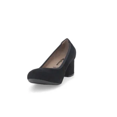MELLUSO WOMEN GOAT SUEDE PUMPS