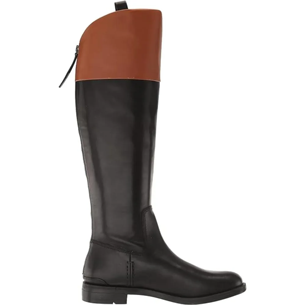 Meyer Black and Brown Leather Franco Sarto Boots