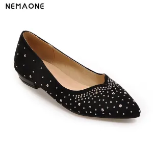 New flat shoes women 2017 new spring shoes casual and comfortable flat shoes rhinestone rest shoes