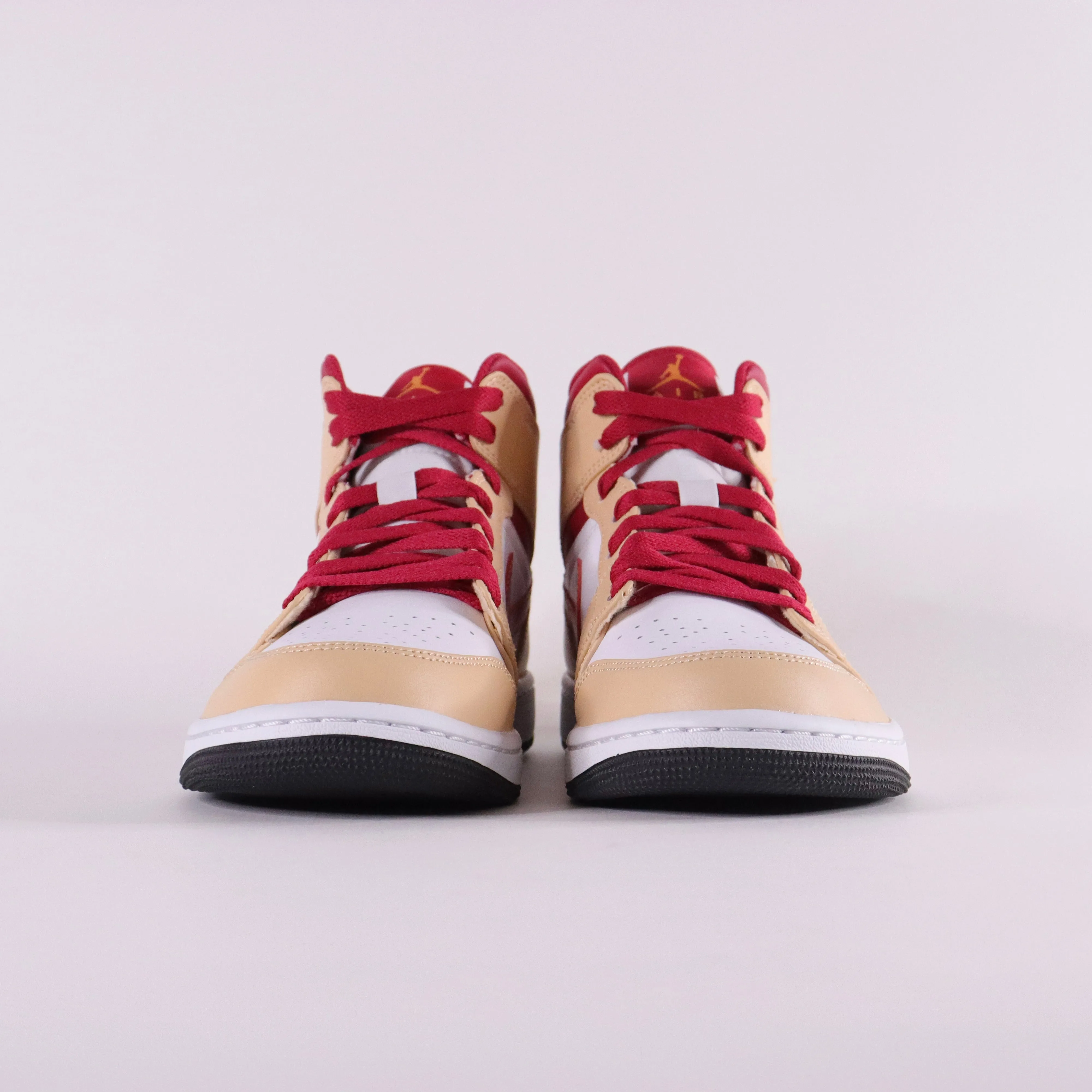NIKE Air Jordan 1 Mid Light Curry Sneakers