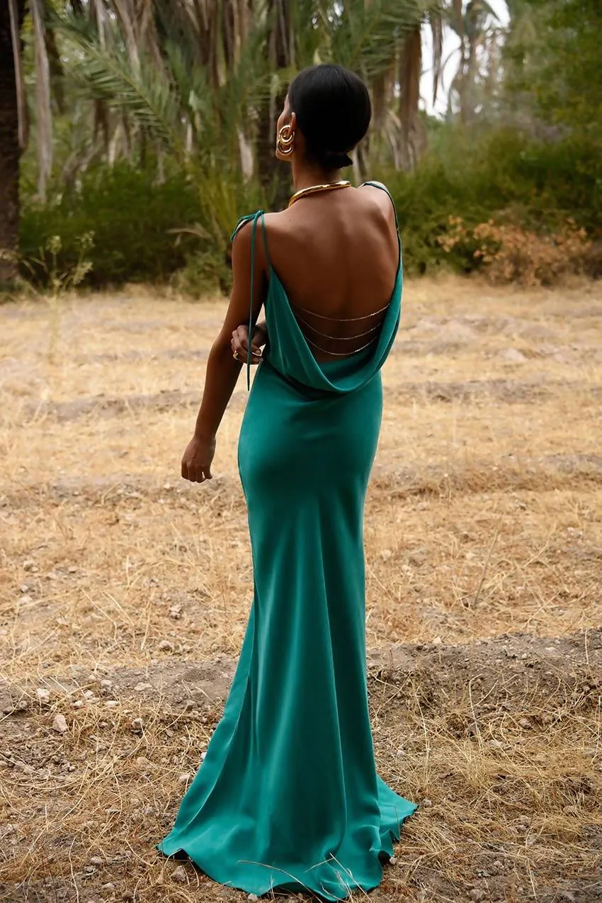 Ophelia Dress Stylish in Green