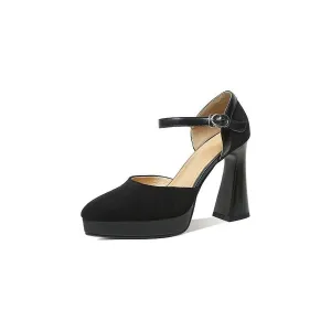 Ostranuxe Classic Buckle Pumps