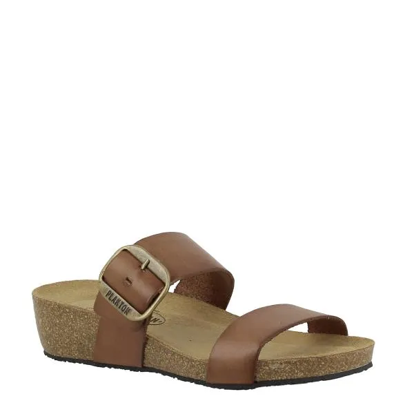 Plakton 243004 Brown Low Heel Wedges