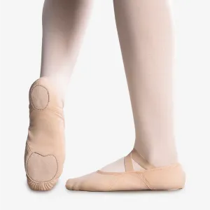 Só Dança Adult Diamond Stretch Canvas Ballet Shoe-LPNK