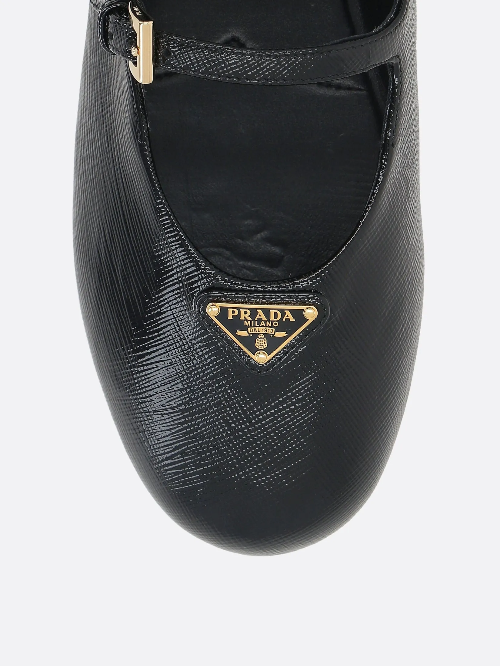 Saffiano Leather Ballerinas