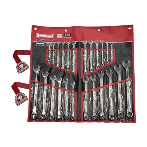 Sidchrome SCMT22106 24 Piece Metric/Imperial 440 Series Combination Spanner Set