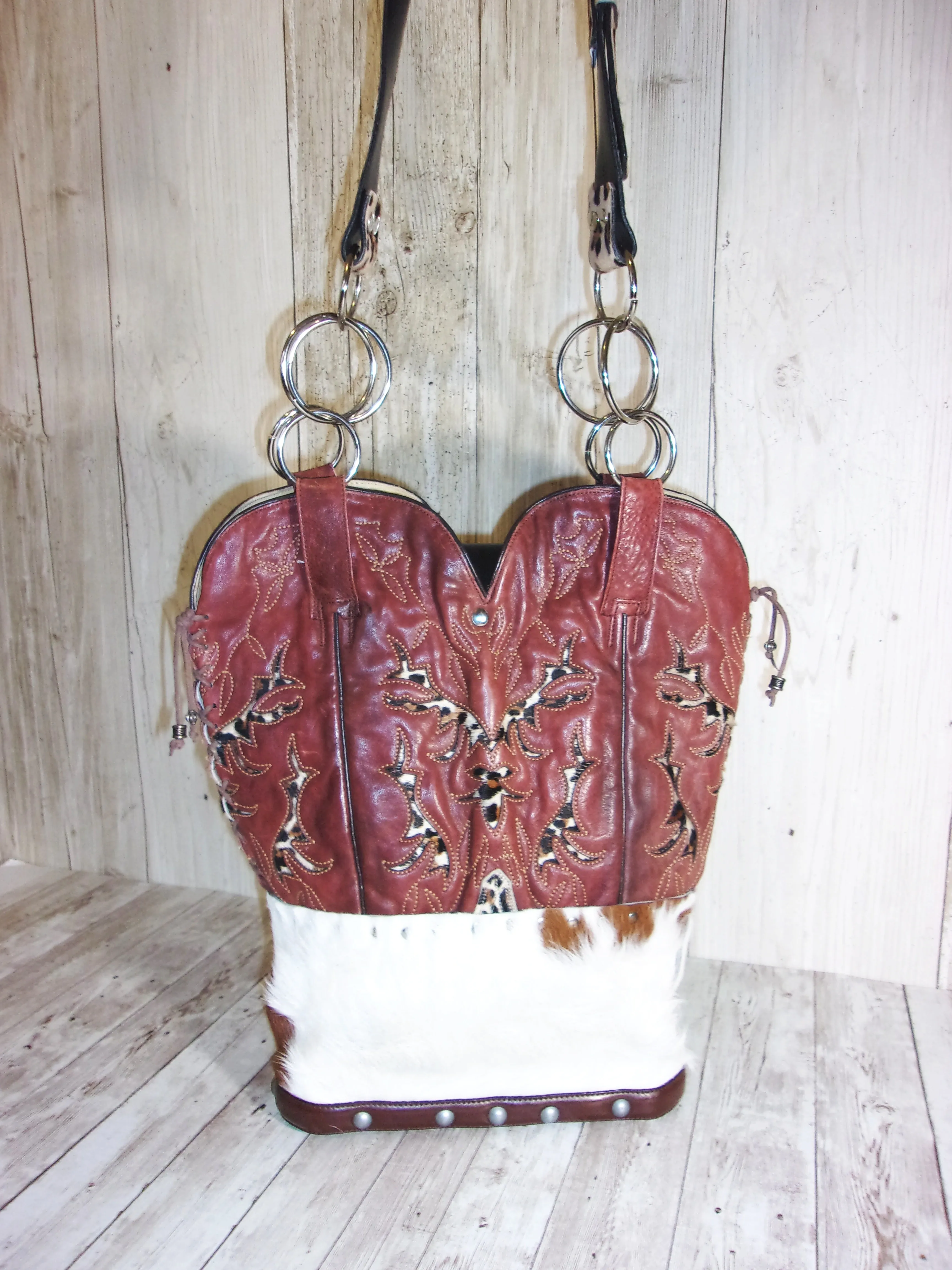 Top Shelf Cowboy Boot Purse TS204