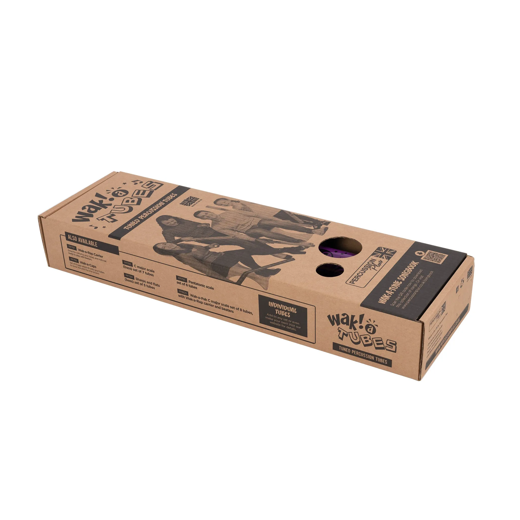 Wak-a-Tube flats & sharps treble octave set