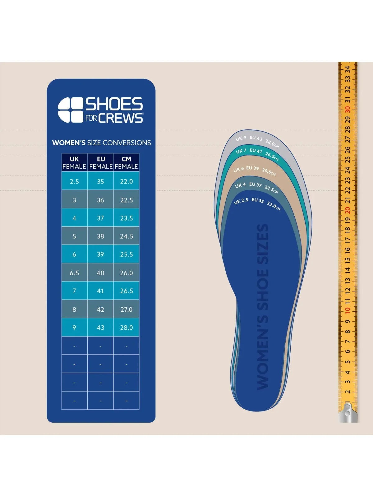 Women's Work Shoe Mavi