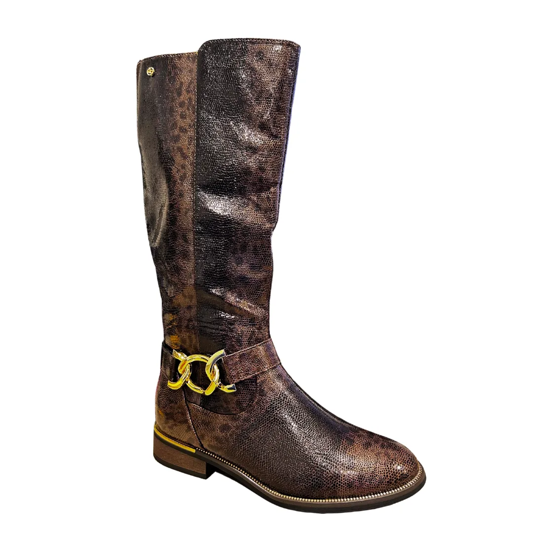 Zanni & Co Womens Sabkha Boot Choco Crackle